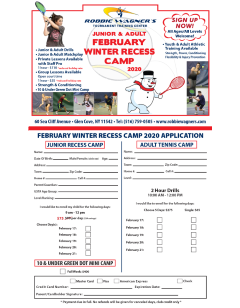 Holiday Camps